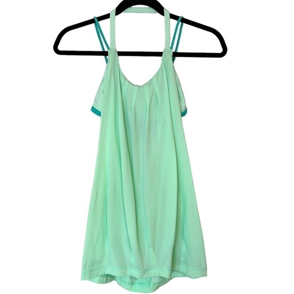 Lululemon Flow & Go Tank Fresh Teal / Bali Breeze - Picture 9 of 16